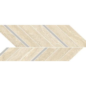 MYSTONE TRAVERTINO CLASSICO MOSAICO FRECCIA 19,8x52,1