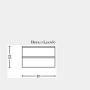 SFERA BASE PORTALAVABO 80 CM