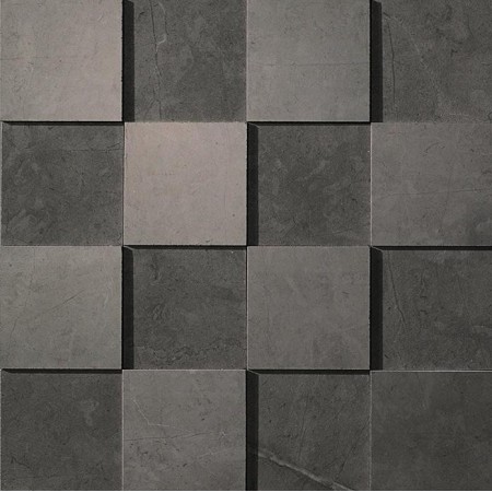 MARVEL GREY MOSAICO 3D 30X30