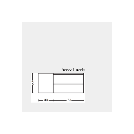SFERA BASE PORTALAVABO 120 CM