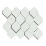 MARVEL STONE MOSAICO ESAGONO 3D CARRARA PURE 28,2x35,3 LAPPATO