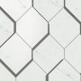 MARVEL STONE MOSAICO ESAGONO 3D CARRARA PURE 28.2x35.3 POLISHED
