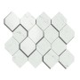MARVEL STONE MOSAICO ESAGONO 3D CARRARA PURE 28.2x35.3 POLISHED