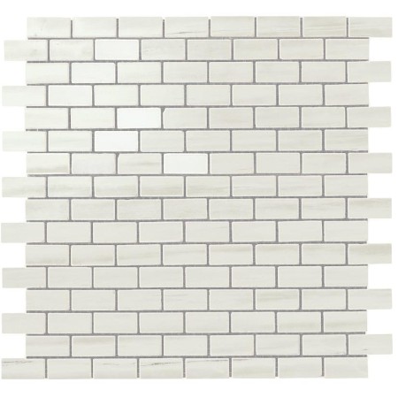 MARVEL STONE MOS. BIANCO DOLOMITE 29,8x29,8 LAPPATO BURATTATO