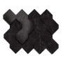 MARVEL STONE MOSAICO ESAGONO 3D NERO MARQUINA 28,2x35,3 LAPPATO