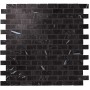 MARVEL STONE MOS. NERO MARQUINA 29,8x29,8 LAPPATO BURATTATO