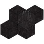 MARVEL STONE MOSAICO ESAGONO NERO MARQUINA 30X35 LAPPATO