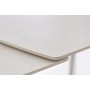 EXTENDABLE TABLE RAILI WHITE/GRAY C 119.5/180X85