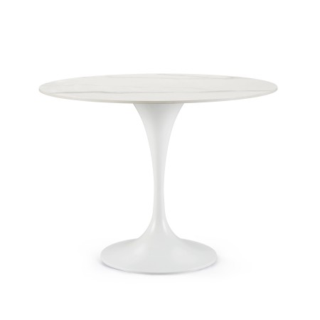 TAVOLO RONI BIANCO/BIANCO D100