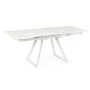 REETA EXTENDABLE TABLE WHITE/WHITE 120/180X90