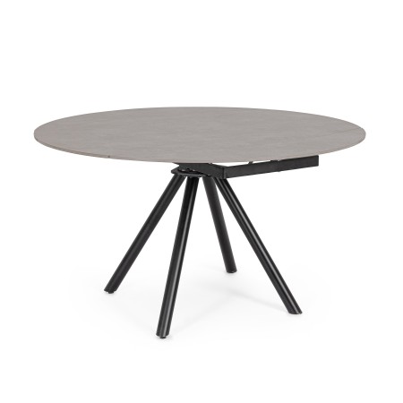 RAUNI EXTENDABLE TABLE D87/135 BLACK/GRAY