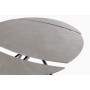 TAVOLO ALLUNGABILE RAUNI D87/135 NERO/GRIGIO