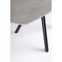 RAUNI EXTENDABLE TABLE D87/135 BLACK/GRAY
