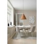 TAVOLO ALLUNGABILE RAUNI BIANCO/BIANCO D87/135