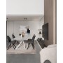 TAVOLO ALLUNGABILE JOAKIM BIANCO 160-240X90