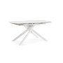 JOAKIM WHITE EXTENDABLE TABLE 160-240X90
