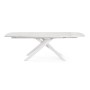 JOAKIM WHITE EXTENDABLE TABLE 160-240X90