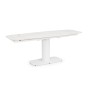 JEREMIAS WHITE EXTENDABLE TABLE 140-200X80