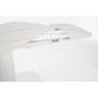 JEREMIAS WHITE EXTENDABLE TABLE 140-200X80
