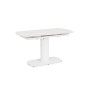JEREMIAS WHITE EXTENDABLE TABLE 140-200X80