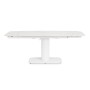 JEREMIAS WHITE EXTENDABLE TABLE 140-200X80