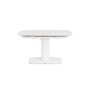 JEREMIAS WHITE EXTENDABLE TABLE 140-200X80