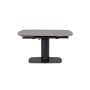 JEREMIAS BLACK EXTENDABLE TABLE 140-200X80