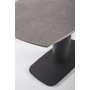 JEREMIAS BLACK EXTENDABLE TABLE 140-200X80