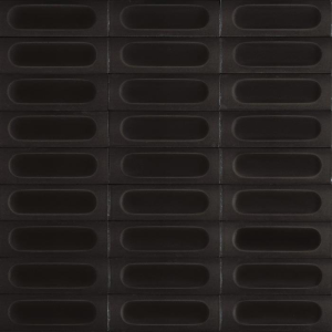 CONFETTO NERO STRUTTURA SAVOIARDO 3D SEMIMATT 5X15