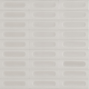 CONFETTO BIANCO STRUTTURA SAVOIARDO 3D SEMIMATT 5X15
