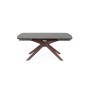 MARITTA EXTENDABLE TABLE WALNUT GRAY 170/250X90