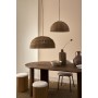 TAVOLO ORLANDO OVALE BROWN 210X100