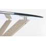 TAVOLO MAY TONDO GAMBA NATURALE D114