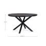 TAVOLO TONDO HASTINGS D130
