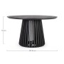 TAVOLO ODION D130 BLACK