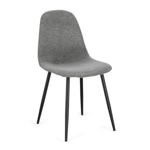 SEDIA NEW IRELIA NERO GRIGIO SCURO