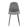 SEDIA NEW IRELIA NERO GRIGIO SCURO