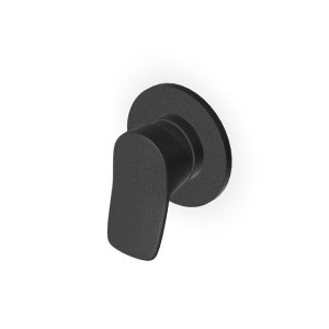 BRIM SINGLE-LEVER SHOWER MIXER MATT EMBOSSED BLACK