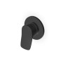 BRIM SINGLE-LEVER SHOWER MIXER MATT EMBOSSED BLACK