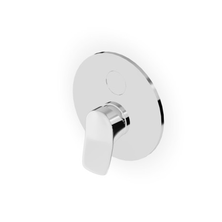 BRIM BATHTUB-SHOWER MIXER WITH DIVERTER