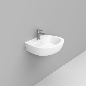 DEMY LAVABO A PARETE 60X48 BIANCO