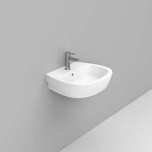 DEMY WALL-MOUNTED SINK 55X46 WHITE DEMY WALL-MOUNTED SINK 55X46 WHITE