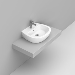 DEMY LAVABO DA APPOGGIO 55x46 BIANCO