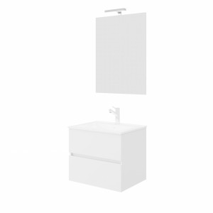 EASY COMPOSIZIONE BIANCO LUCIDO CM 60 P45 H50