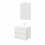 EASY COMPOSIZIONE ROVERE BIANCO CM 60 P45 H50