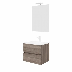 EASY COMPOSIZIONE ROVERE FUMO CM 60 P45 H50