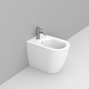 MAYKA BIDET FILO MURO 35,8×55 BIANCO LUCIDO