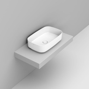NOEMI LAVABO DA APPOGGIO 62x38 BIANCO