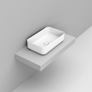 NOEMI LAVABO DA APPOGGIO 60x36 BIANCO