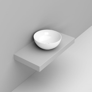 NOEMI LAVABO DA APPOGGIO 44x44 BIANCO